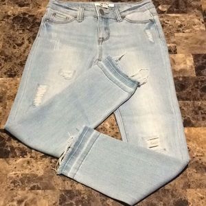 Dkny girl jean pants.